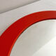 Miroir rond orange vintage Syla années 70