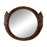Miroir noyer Art Déco