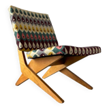 Scissor lounge chair by Jan van Grunsven for Pastoe, model FB18, Dutch 1960s