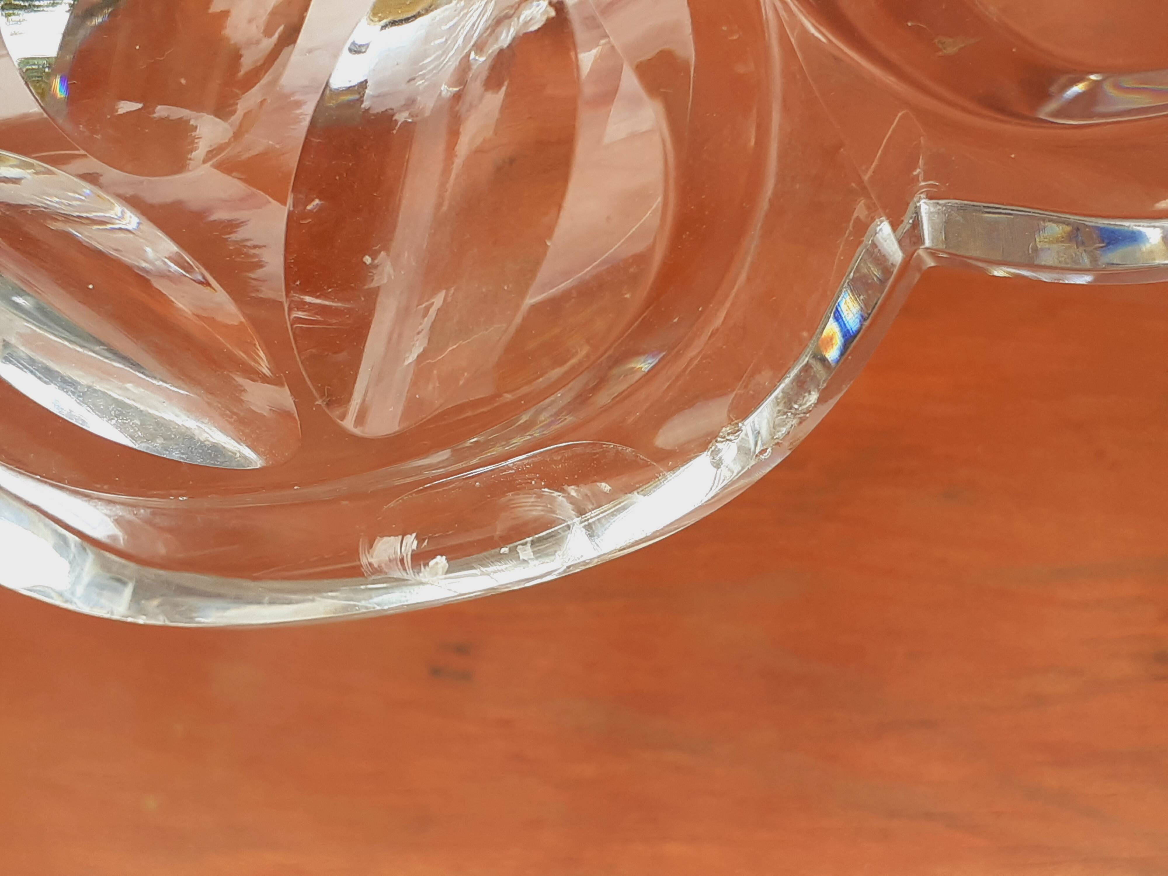 Bowl, Cut Crystal Centrepiece from Saint Louis