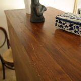 Rustic pine chest of drawers
