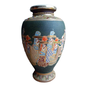 Vase satsuma en porcelaine