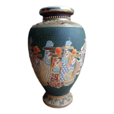 Vase Satsuma en porcelaine