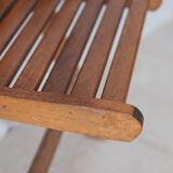 Set of 4 folding chairs