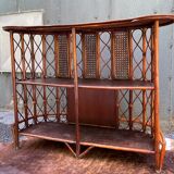 Vintage rattan bar