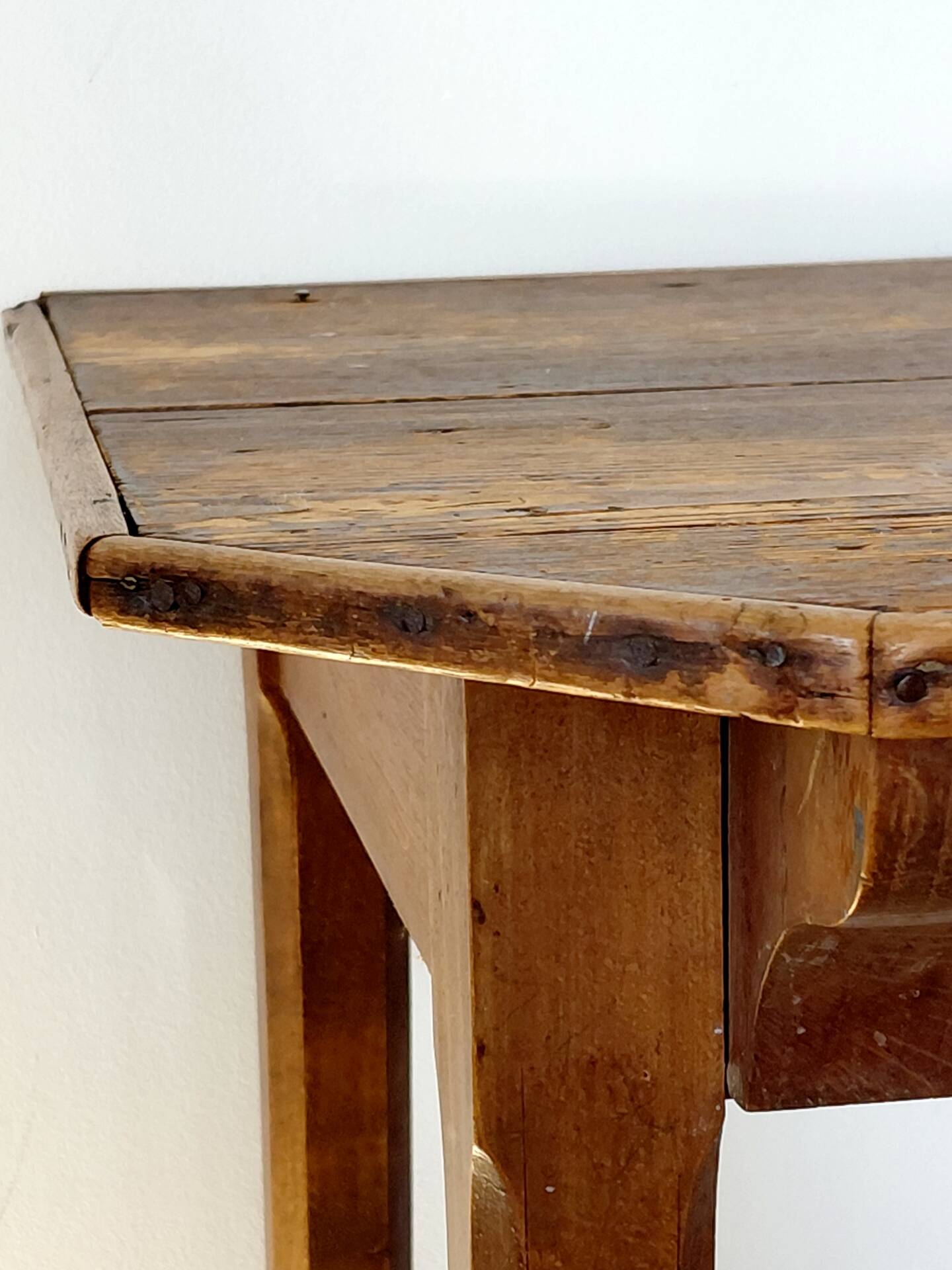 Antique wooden table - Beautiful patina - Country house spirit