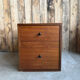 Trio of vintage chests of drawers