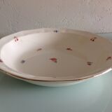 Duo of flower dishes from Sarreguemines 50/60