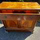 Antique drop-leaf secretary in walnut – Louis-Philippe period (19th century)