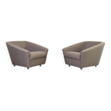 Space-Age German Lounge Chairs, 1960s, Set of 2