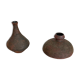 Set of 2 Studio Pottery Sculptural Objects Gerhard Liebenthron, Germany, 1970s