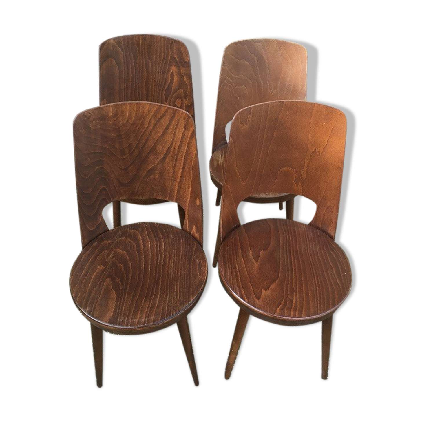 4 Baumann  chairs  "Mondor"