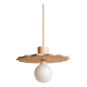 ELLA pendant light in beige concrete
