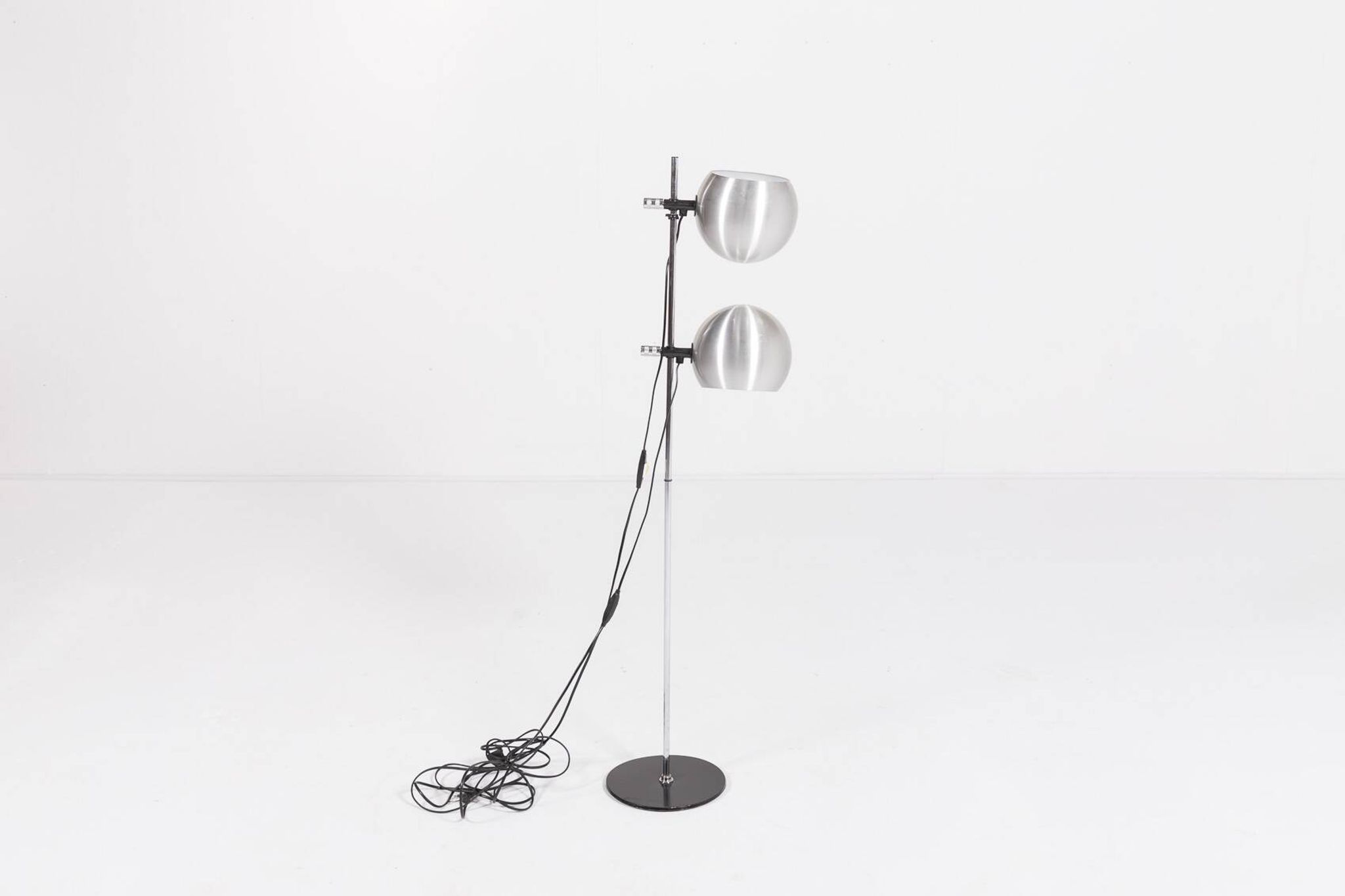 Lampadaire vintage au design scandinave Klot de Hemi, Suède années 1970