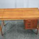Sven Aage Madsen Teak Vanity Desk with Mirror, Denmark, 1960s