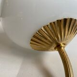 Opaline wall sconce
