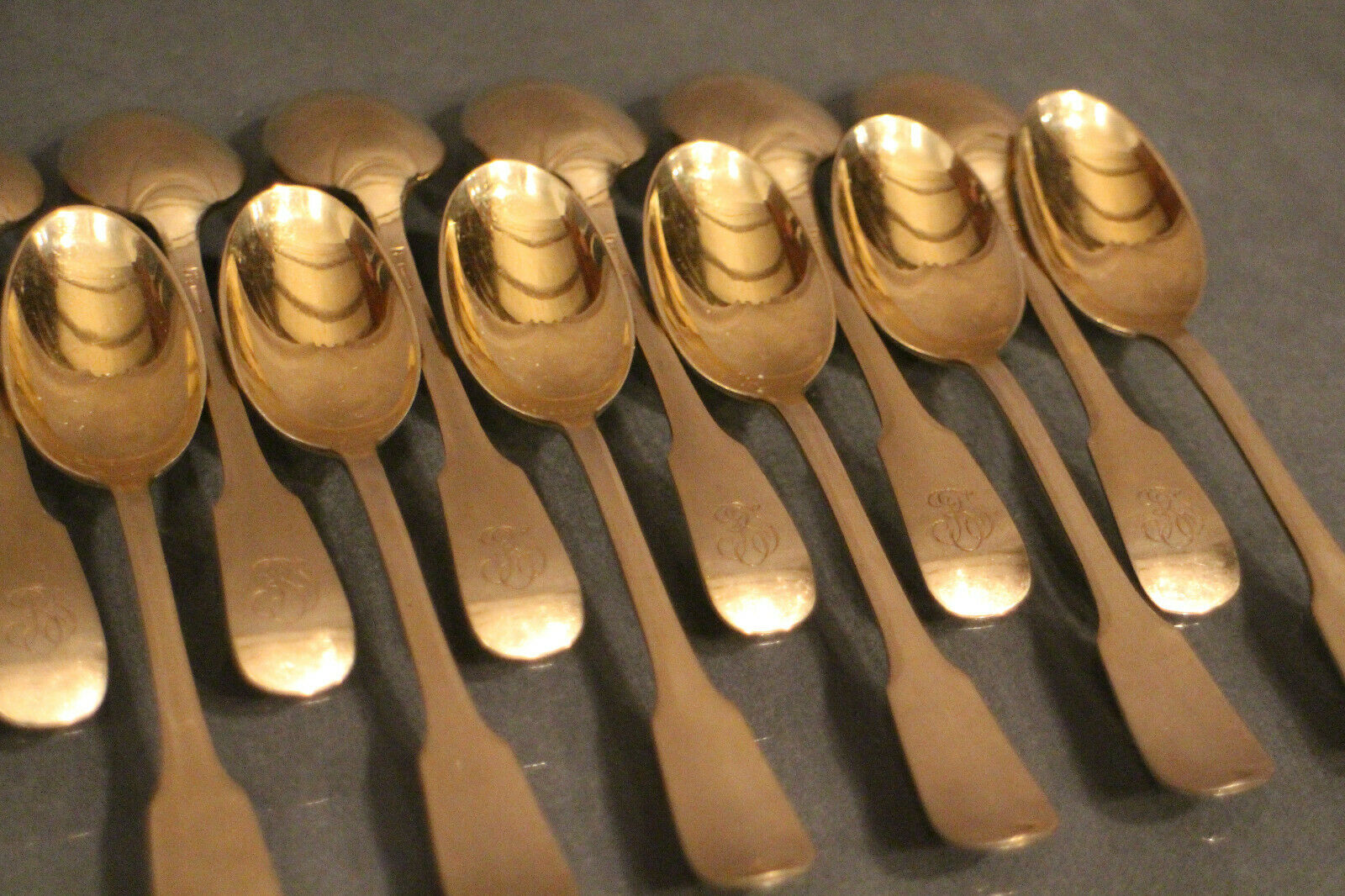 Boulenger's 12-square-plate gold metal single-plate set