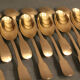 Boulenger's 12-square-plate gold metal single-plate set