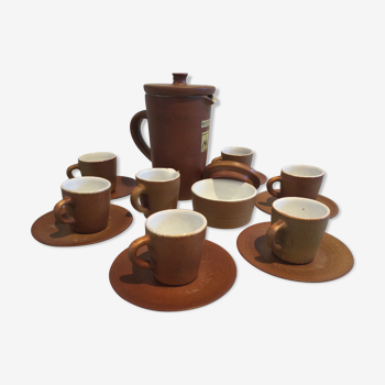 Ceramic coffee set antonio lampecco