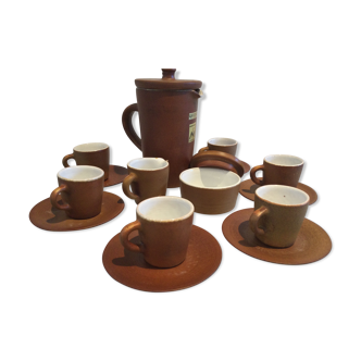 Ceramic coffee set antonio lampecco