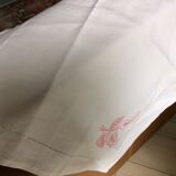 Set of 16 antique hand-embroidered stainedcases