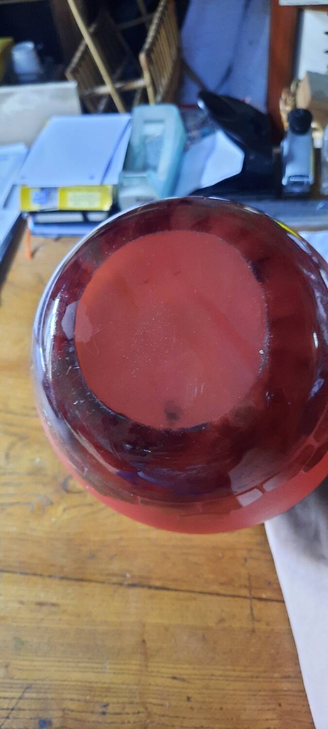 Art Deco "French Glass" vase