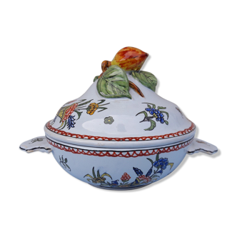 Bouillon bowl signed Emile Tessier