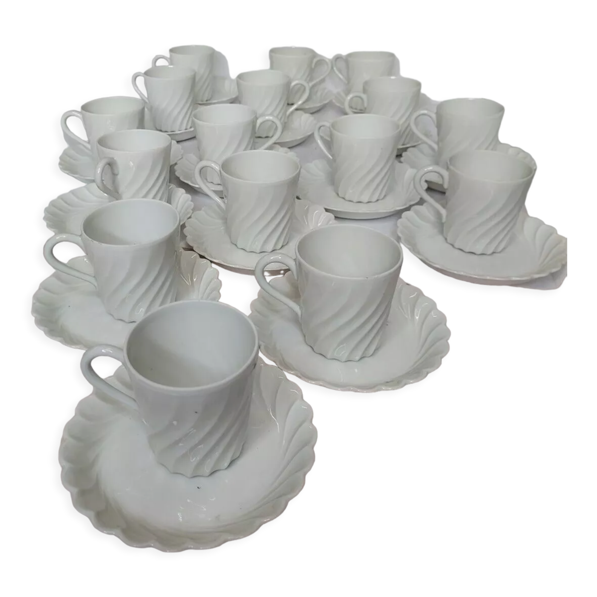 Porcelain coffee cups from Limoges Haviland