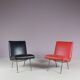 1947 pair of Walter Knoll “Vostra” chairs for Knoll, Germany