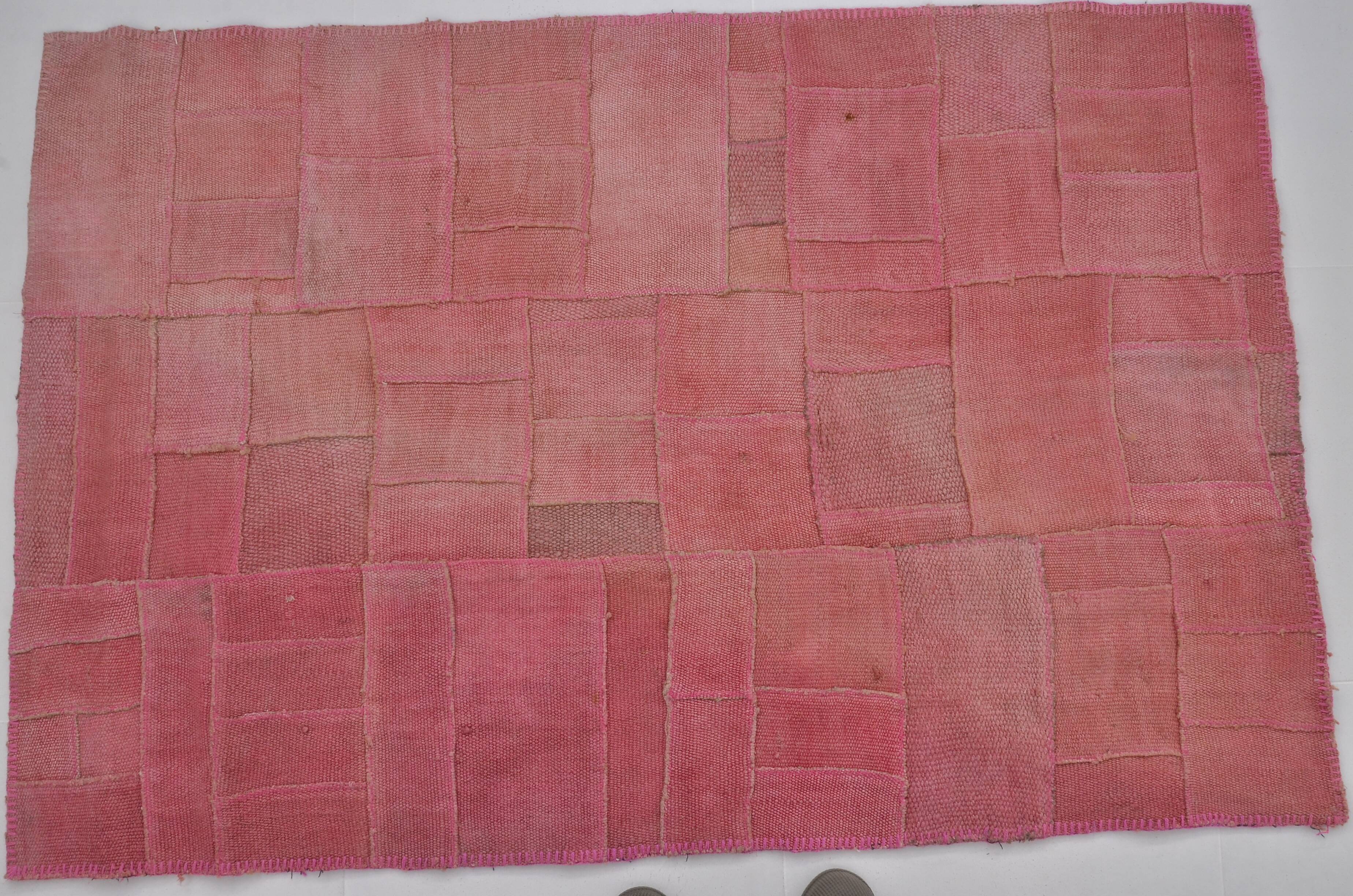 Vintage Handmade Hemp Kilim Rug sku 1651