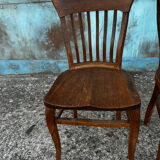 Maurice Lacour solid oak chair