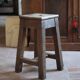 Vintage stool, solid oak stool, accent chair, decor