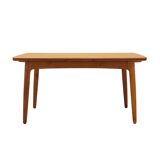 Teak table, Danish design, 1970s, made in Denmark