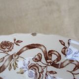 Longchamp compotier with floral ribbon decor