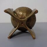 Brutalist Bronze Candleholder by Michael Harjes, 1960s