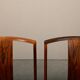 Steen Eiler Rasmussen Rosewood with leather dining chairs Model 700