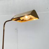 German Vintage Floor Lamp in Hollywood Regency Style in Brass by Florian Schulz