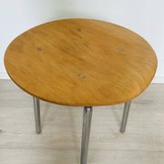Vintage Wooden Ottoman by Kovona, Czechoslovakia 1970’s