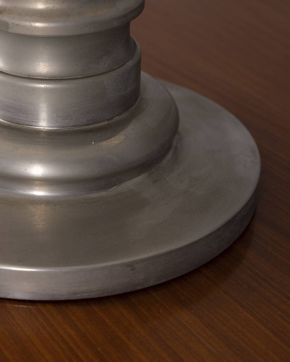 Vintage 1970s table lamp in metal and plexiglass by Vit Kellj