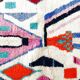 Handmade Moroccan rug in wool 3 x 2 m