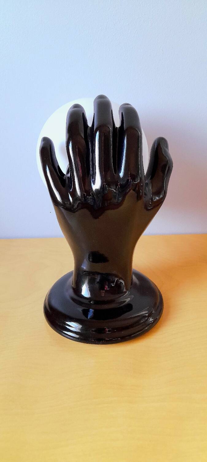 Ceramic hand applique 1980