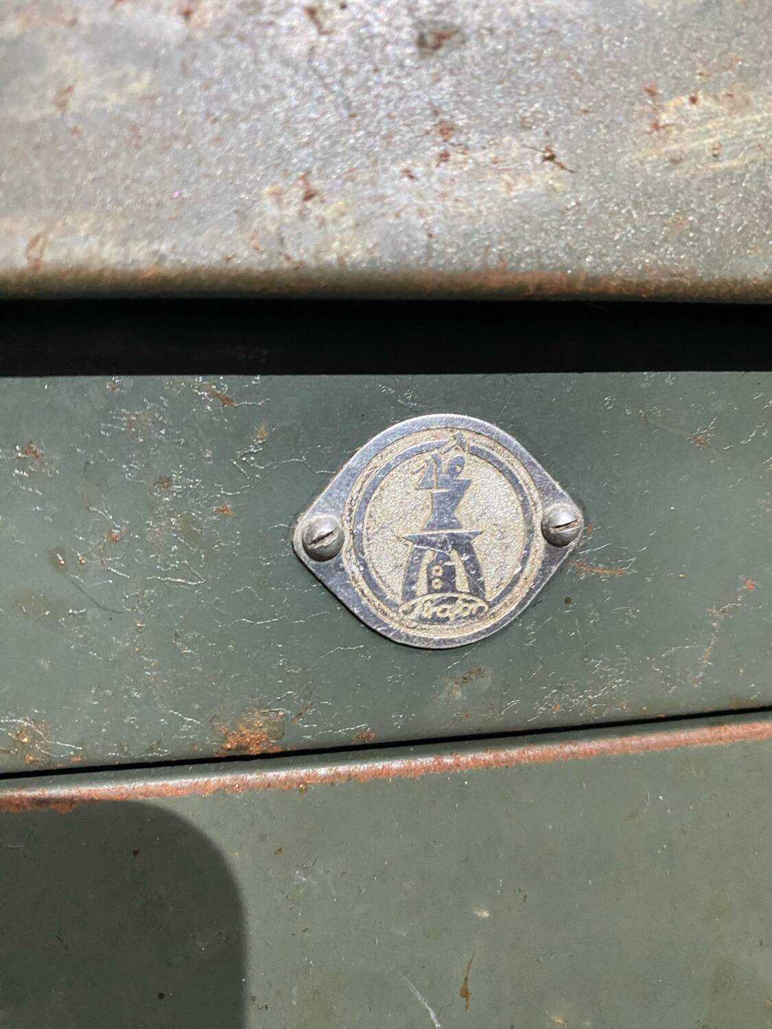 Stafor industrial vintage metal desk