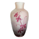 François Théodore Legras ovoid vase with floral decoration, Rubis Art Nouveau series.