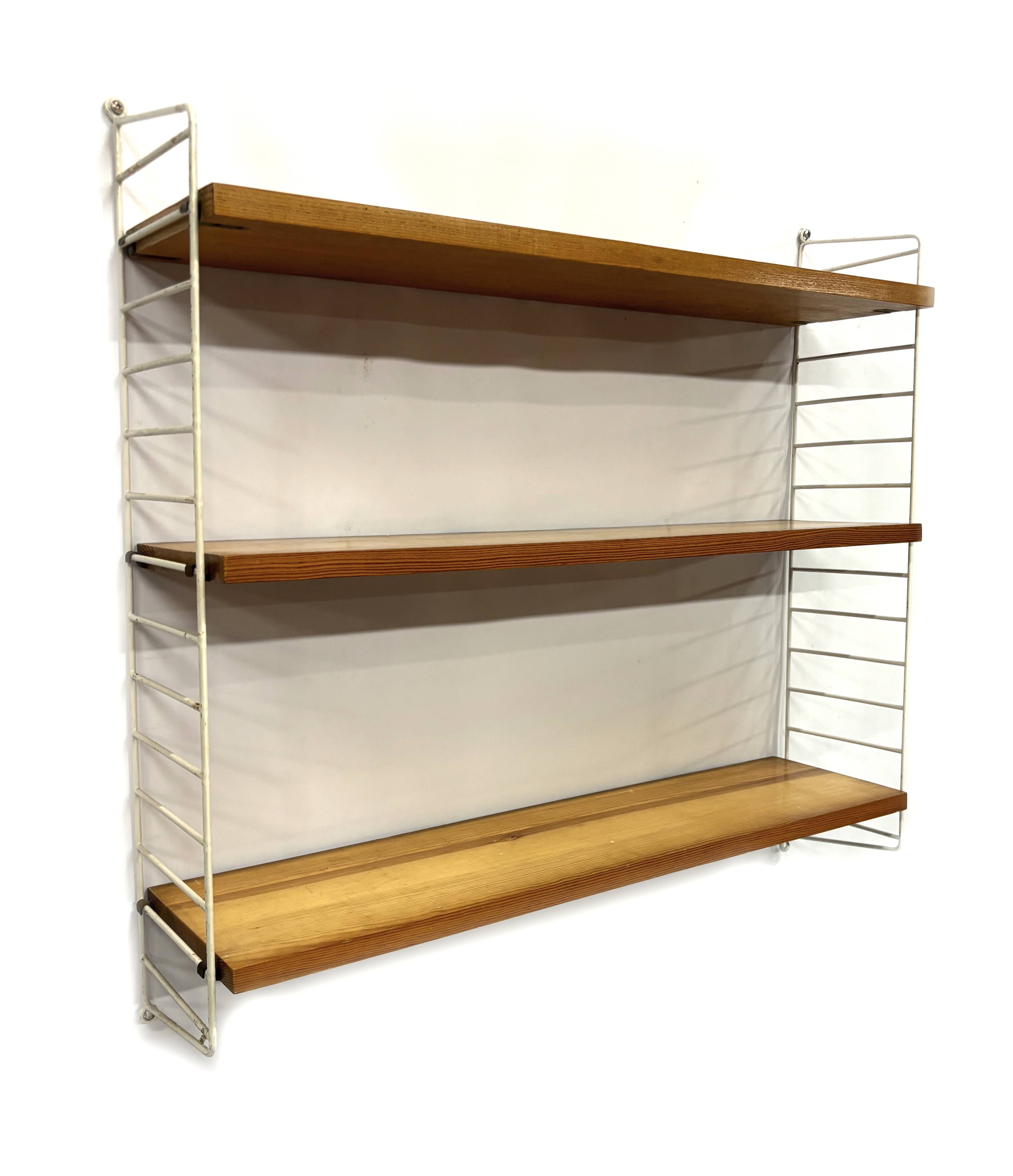 Système mural à cordes nisse du milieu du siècle, 1960 compact