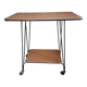 Side table, trolley on wheels
