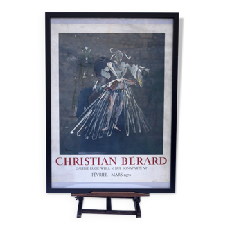 Affiche d'exposition Christian Berard