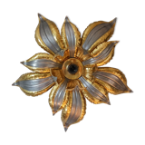 Brass flower applique