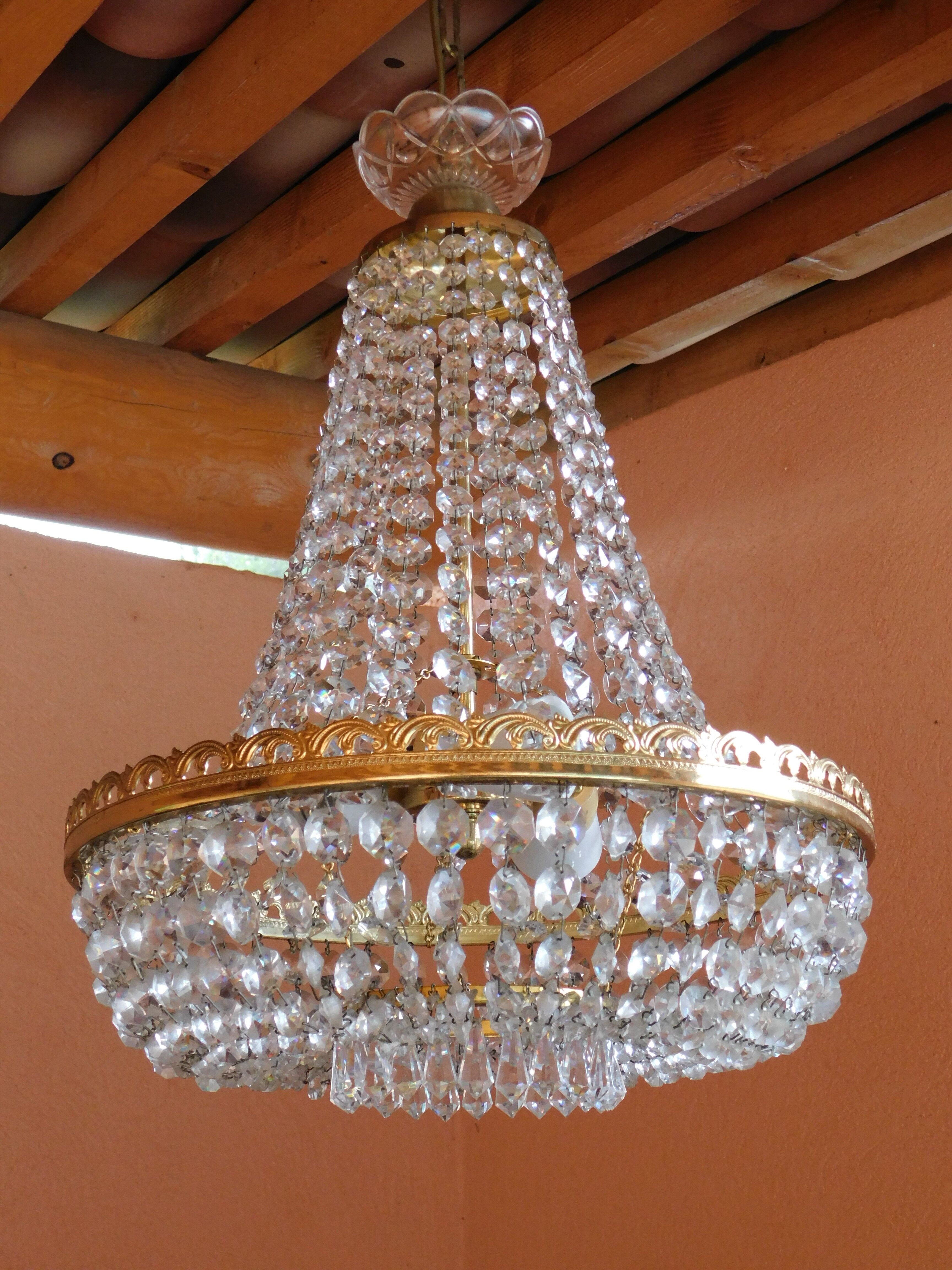 Hot air balloon chandelier - 35 cm