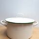 Enamelled pot