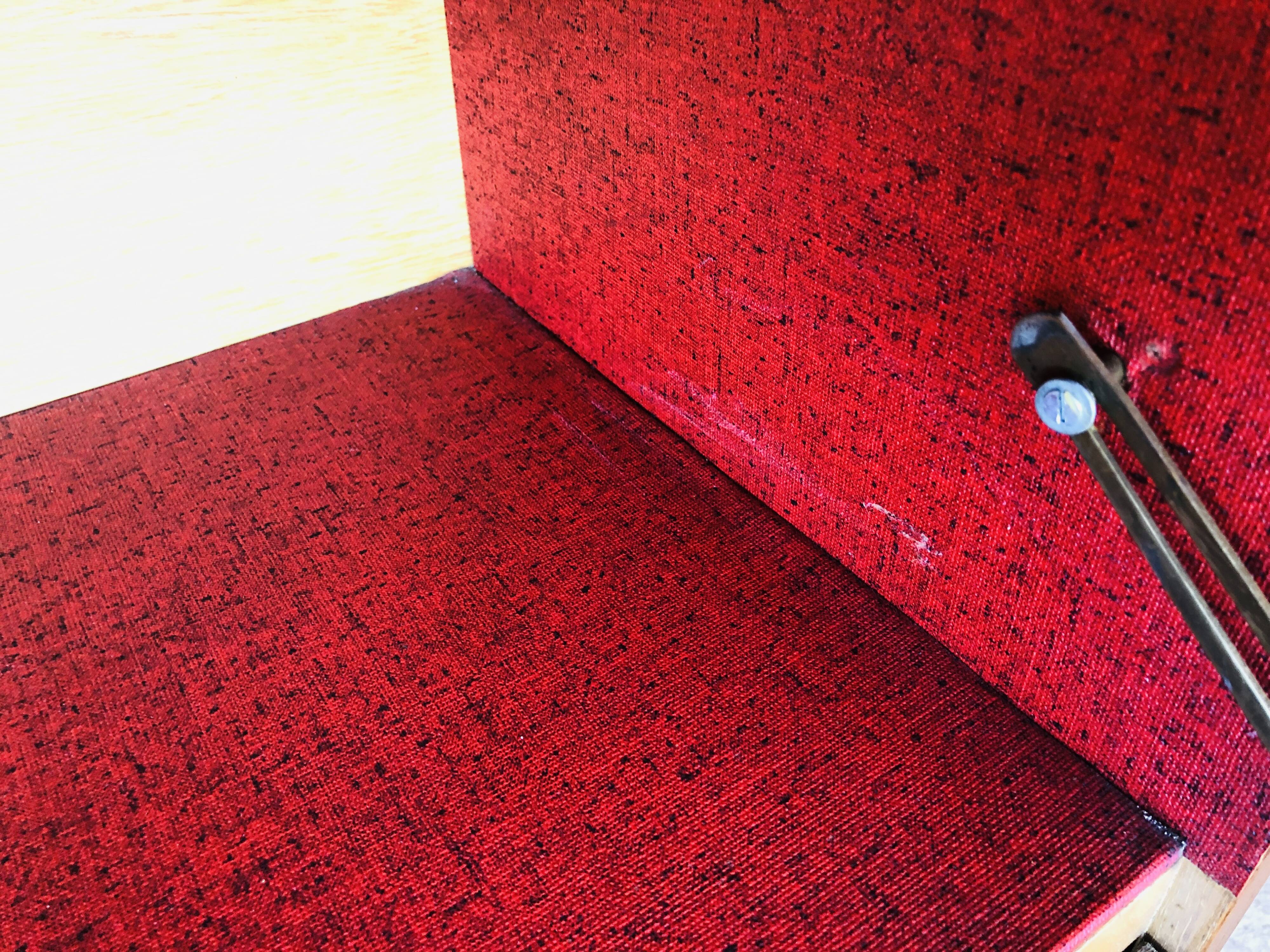 Storage furniture, double compartments, 50s/60s